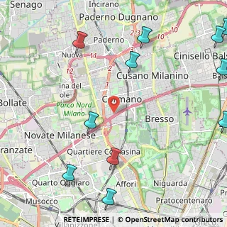 Mappa Centro Commerciale, 20032 Cormano MI, Italia (3.18909)