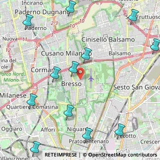 Mappa Via Aldo Villa, 20091 Bresso MI, Italia (2.98667)