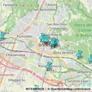 Mappa P.za Paolo VI, 25121 Brescia BS, Italia (1.86167)