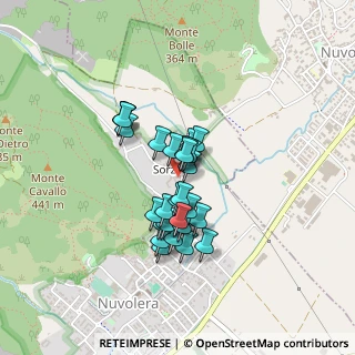 Mappa Via Valle, 25080 Nuvolera BS, Italia (0.3)