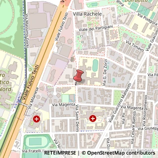 Mappa Via saint denis 1, 20099 Sesto San Giovanni, Milano (Lombardia)