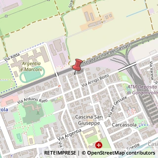 Mappa Via Monteverdi, 15, 20064 Gorgonzola, Milano (Lombardia)