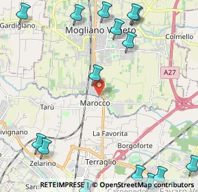 Mappa Via Giovanni Girardini, 31021 Mogliano Veneto TV, Italia (3.34765)