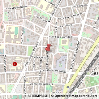 Mappa Via Risorgimento, 189, 20099 Sesto San Giovanni, Milano (Lombardia)