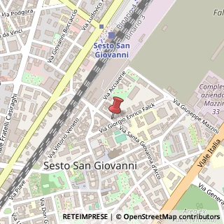 Mappa Via San Giovanna D'Arco, 33, 20099 Sesto San Giovanni, Milano (Lombardia)