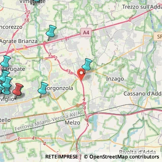 Mappa Via Lombardia, 20052 Vignate MI, Italia (7.48867)