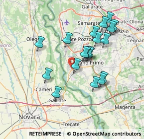 Mappa Vicolo Ludovico Ariosto, 20029 Turbigo MI, Italia (6.75579)