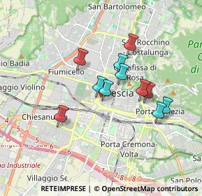 Mappa Contrada delle Bassiche, 25122 Brescia BS, Italia (1.40364)