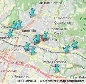 Mappa Contrada delle Bassiche, 25122 Brescia BS, Italia (1.91538)