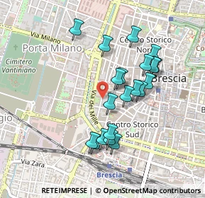 Mappa Contrada delle Bassiche, 25122 Brescia BS, Italia (0.411)