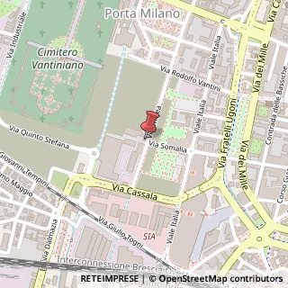 Mappa Via Eritrea, 20/A, 25126 Brescia, Brescia (Lombardia)