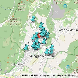 Mappa Via Benedetto Marcello, 25082 Botticino BS, Italia (0.5785)