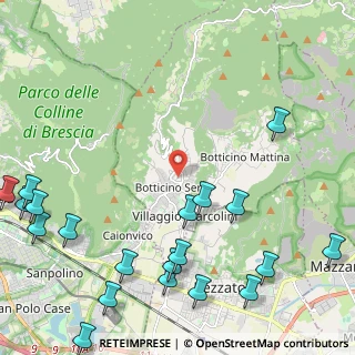 Mappa Via Benedetto Marcello, 25082 Botticino BS, Italia (3.161)