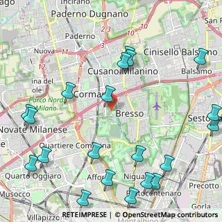 Mappa Via Promessi Sposi, 20032 Cormano MI, Italia (2.9335)