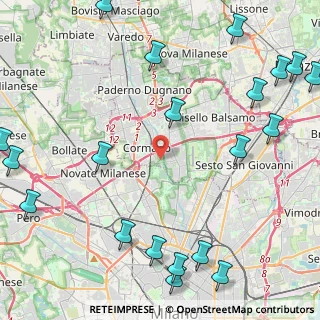 Mappa Via Promessi Sposi, 20032 Cormano MI, Italia (6.445)