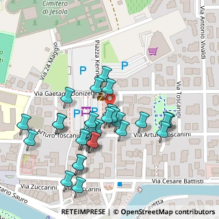 Mappa Piazza John Fitzgerald Kennedy, 30016 Jesolo VE, Italia (0.10333)