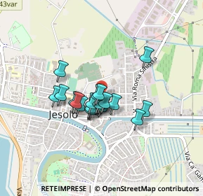 Mappa Piazza John Fitzgerald Kennedy, 30016 Jesolo VE, Italia (0.2835)