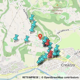 Mappa Via Poggian, 36051 Creazzo VI, Italia (0.44621)