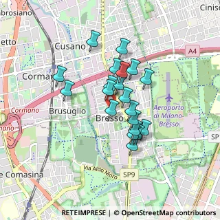 Mappa Via Roma, 20123 Bresso MI, Italia (0.6585)