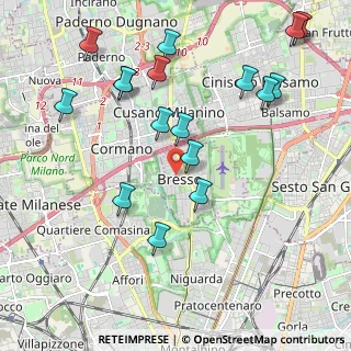 Mappa Via Roma, 20123 Bresso MI, Italia (2.29529)