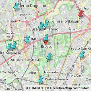 Mappa Via Roma, 20123 Bresso MI, Italia (2.64)