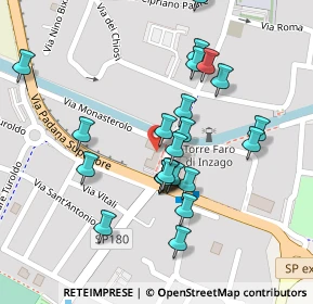 Mappa INZAGO SS 11 Padana Sup, 20065 Inzago MI, Italia (0.10417)