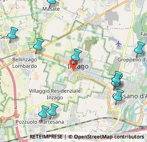 Mappa Via Casino Monasterolo, 20065 Inzago MI, Italia (2.63455)