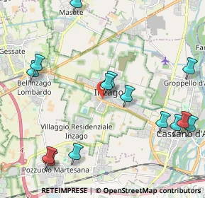 Mappa Via Casino Monasterolo, 20065 Inzago MI, Italia (2.51929)