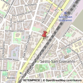 Mappa Viale A. Gramsci, 150, 20099 Sesto San Giovanni, Milano (Lombardia)