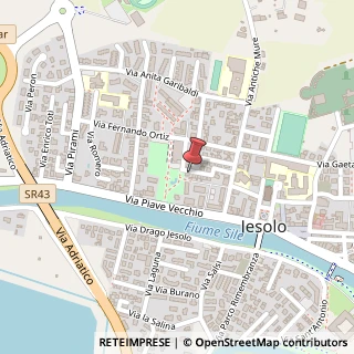 Mappa Via Leone Bembo, 23/a, 30016 Jesolo, Venezia (Veneto)