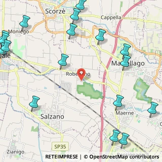 Mappa Via Luigi Galvani, 30030 Salzano VE, Italia (3.32)