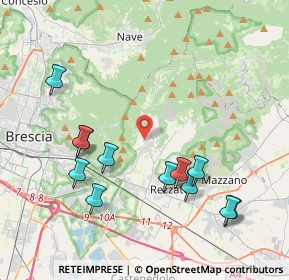 Mappa Via G. Puccini, 25082 Botticino BS, Italia (4.3275)