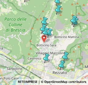 Mappa Via G. Puccini, 25082 Botticino BS, Italia (2.16583)