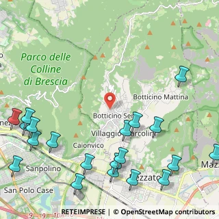 Mappa Via G. Puccini, 25082 Botticino BS, Italia (3.112)