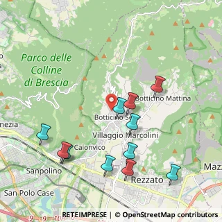 Mappa Via G. Puccini, 25082 Botticino BS, Italia (2.16364)