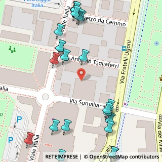 Mappa Via Antonio Tagliaferri, 25126 Brescia BS, Italia (0.09167)