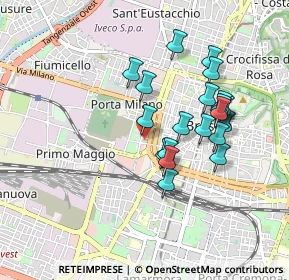 Mappa Via Antonio Tagliaferri, 25126 Brescia BS, Italia (0.796)