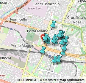 Mappa Via Antonio Tagliaferri, 25126 Brescia BS, Italia (0.689)