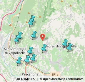 Mappa Via Monte Sant Urbano, 37022 Fumane VR, Italia (4.16333)