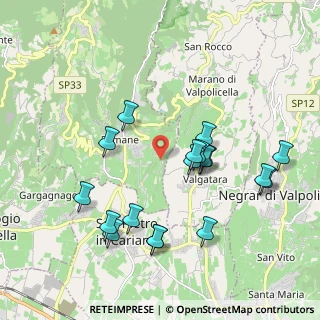 Mappa Via Monte Sant Urbano, 37022 Fumane VR, Italia (1.98611)