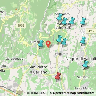 Mappa Via Monte Sant Urbano, 37022 Fumane VR, Italia (2.5)