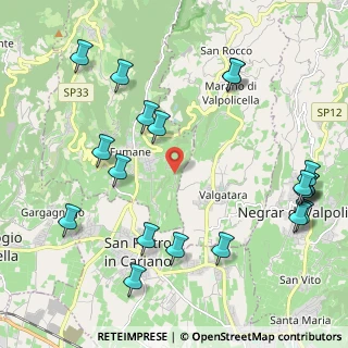 Mappa Via Monte Sant Urbano, 37022 Fumane VR, Italia (2.616)