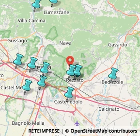 Mappa Via Cristoforo Colombo, 25082 Botticino BS, Italia (8.46417)