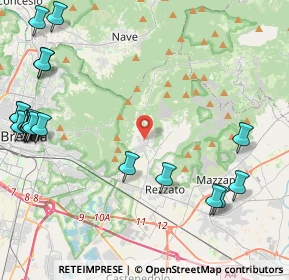 Mappa Via Cristoforo Colombo, 25082 Botticino BS, Italia (6.0545)
