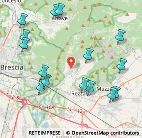 Mappa Via Cristoforo Colombo, 25082 Botticino BS, Italia (4.804)