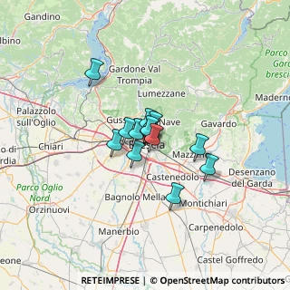 Mappa Via Fratelli Porcellaga, 25121 Brescia BS, Italia (7.19231)