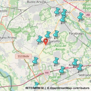 Mappa Via Trento, 20020 Busto Garolfo MI, Italia (5.20308)