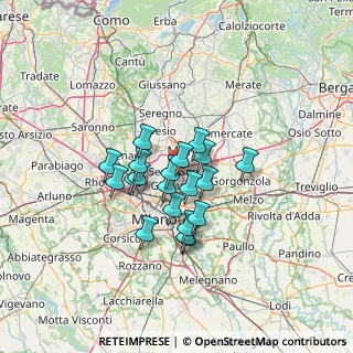 Mappa Viale Italia, 20099 Sesto San Giovanni MI, Italia (9.3905)