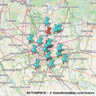 Mappa Viale Italia, 20099 Sesto San Giovanni MI, Italia (10.07353)