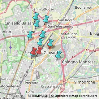 Mappa Viale Italia, 20099 Sesto San Giovanni MI, Italia (1.53182)